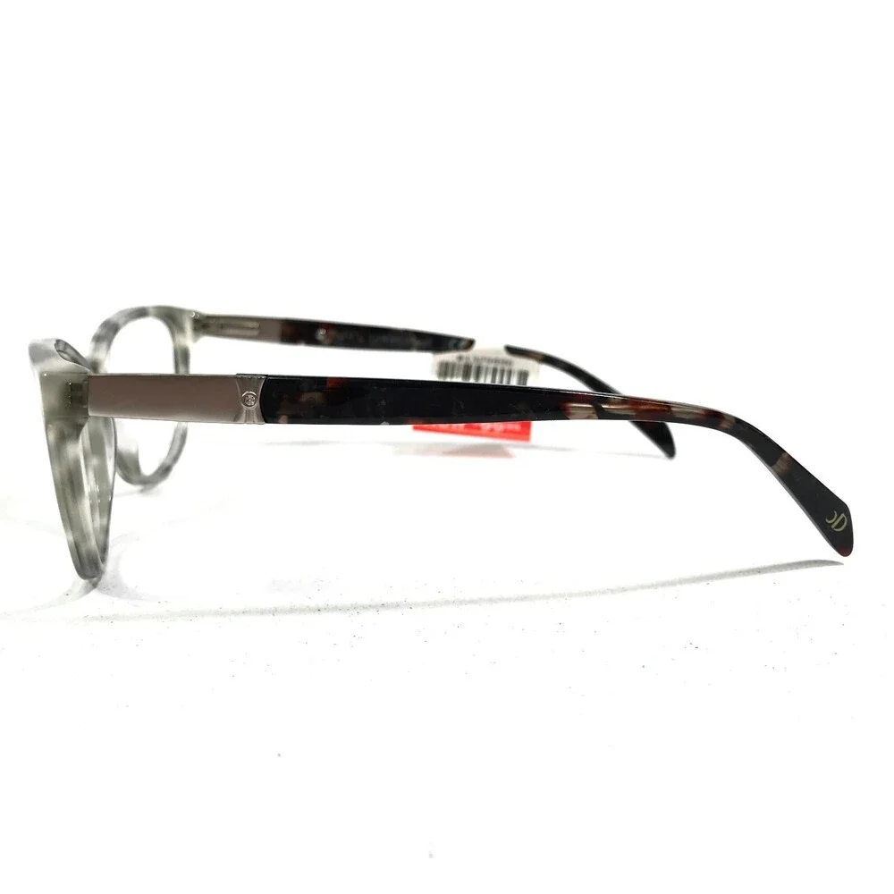 Catherine Deneuve CD0412 020 Eyeglasses Frames Gray Tortoise Cat Eye 52-16-135
